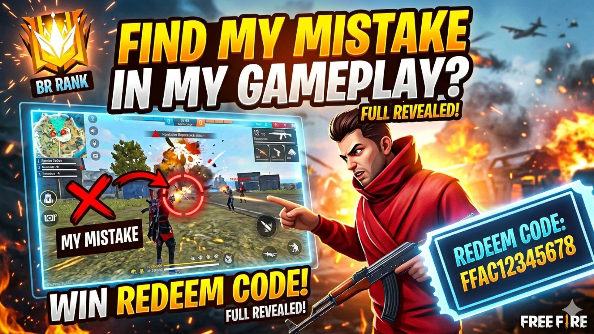 ⁣Rs 29 Redeem Code Giveaway _ Spot the Mistake Challenge #gaming