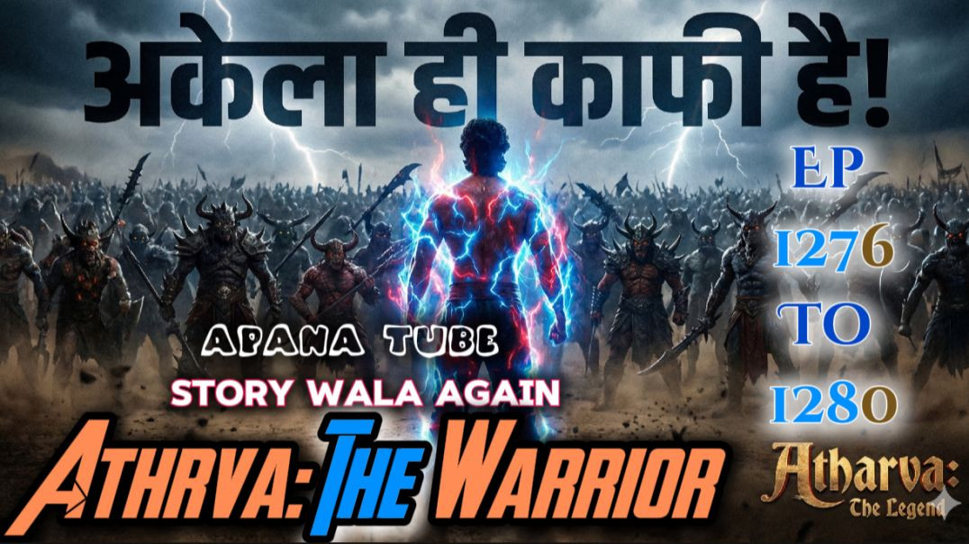 ⁣⁣⁣⁣👊⁣⁣⁣⁣⁣⁣⁣⁣Athrva: The Warrior | New Ep 1276 To 1280 | Hindi Audio Novel Story | @StoryWala