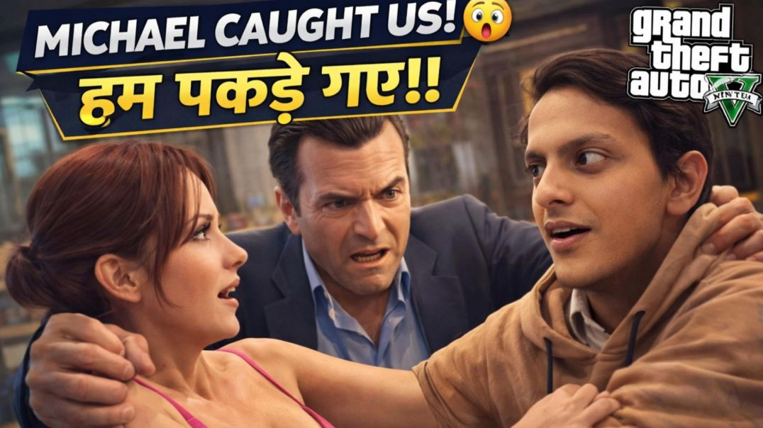 ⁣GTA 5 Amanda Cheating Scene 😱 | Michael Angry | Franklin