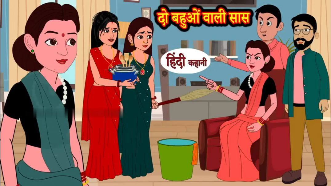 ⁣दो बहुओं वाली सास _ Hindi Kahani _ Moral Stories _ Story in Hindi _ Kahaniyan _ Saas Bahu Storytime