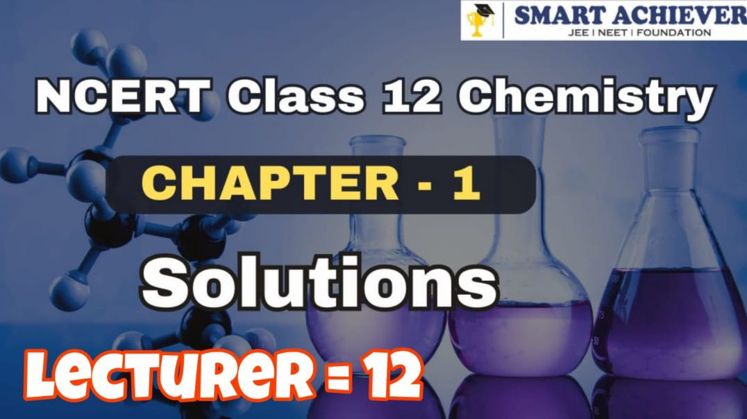 ⁣Solution chapter class 12