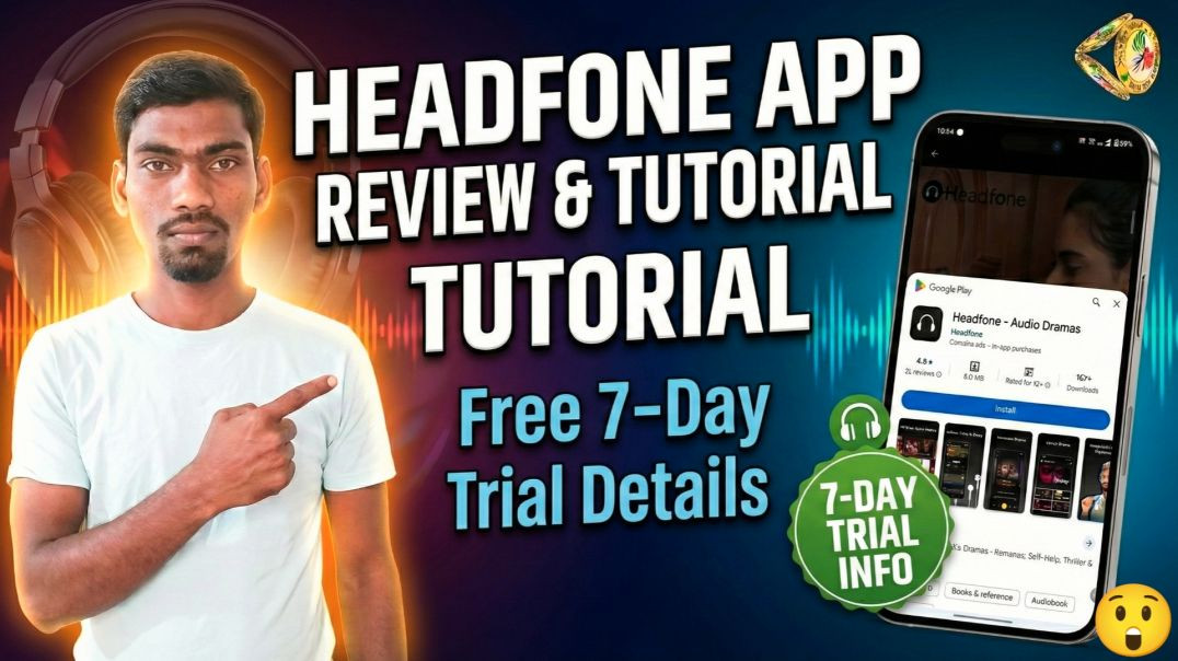 ⁣Headfone App: पैसे कटने का डर खत्म! ✅ 7 Day Free Trial Trick | Full Review in Hindi