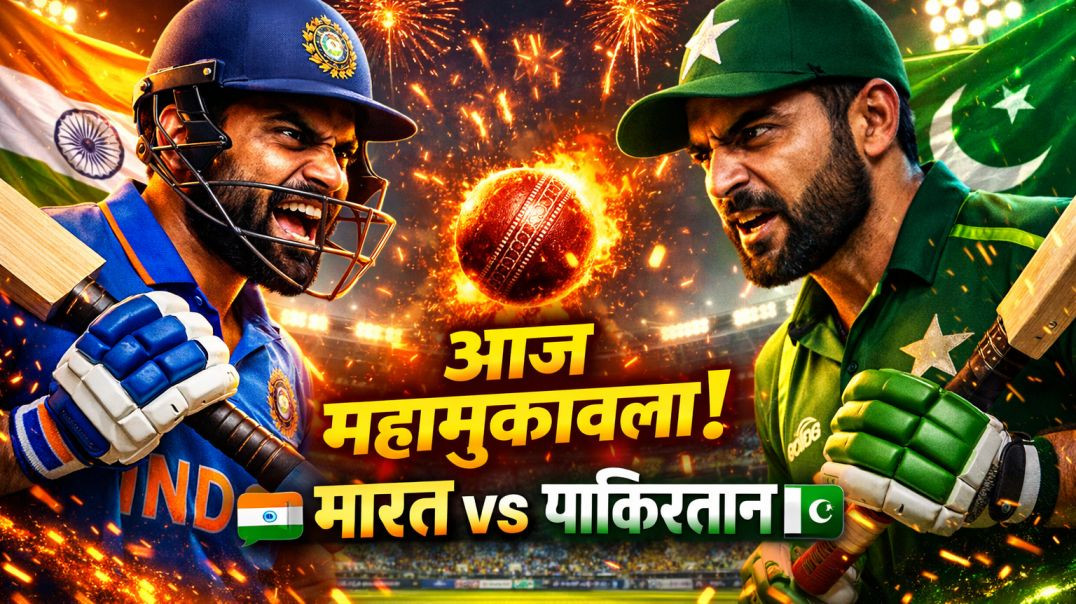 ⁣आज भारत-पाकिस्तान का महामुकाबला | India vs Pakistan Live Match | Full Excitement 🔥