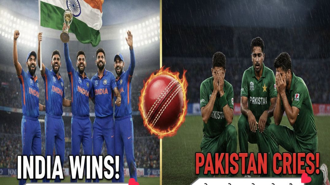 ⁣भारत बनाम पाकिस्तान टी20 world 🌎 cup 2026