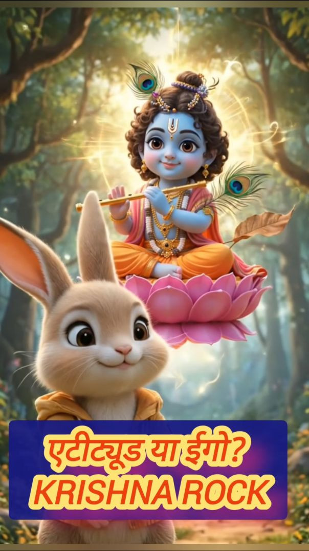 अरे नहीं प्रभु… attitude नहीं… EGO!”👉 ”😂 Niku vs Krishna | Attitude या Ego? #loardkrishnafun