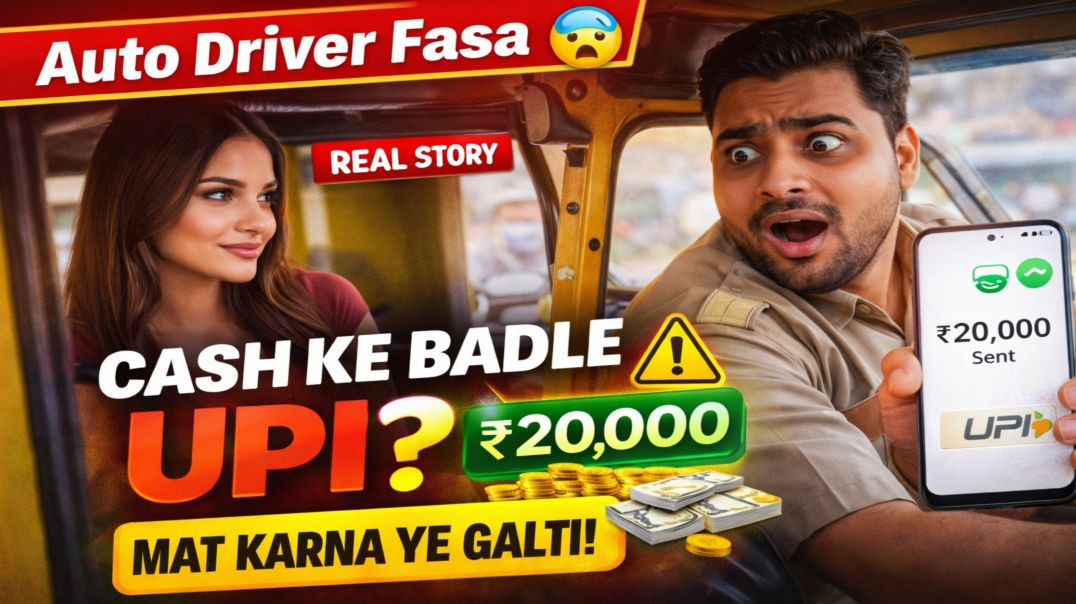 ⁣Khubsurat Ladki Ne Bola UPI Karo… Aur Phir Hua Scam! 😨 #shanukasafar