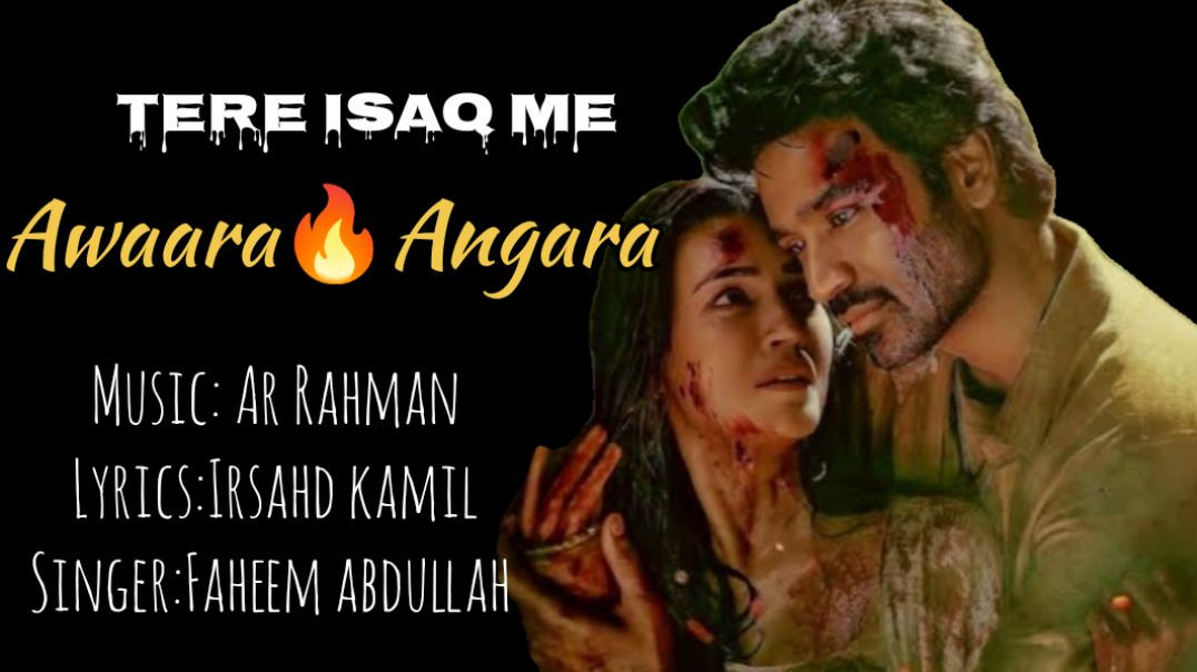 ⁣🎵Trending Sad emotional hindi song Aawara 🔥angara