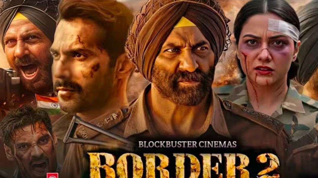 ⁣Border 2 Full Movie 2026 Sunny Deol, Varun Dhawan, Diljit Dosanjh Released New Blockbuster Movie HD