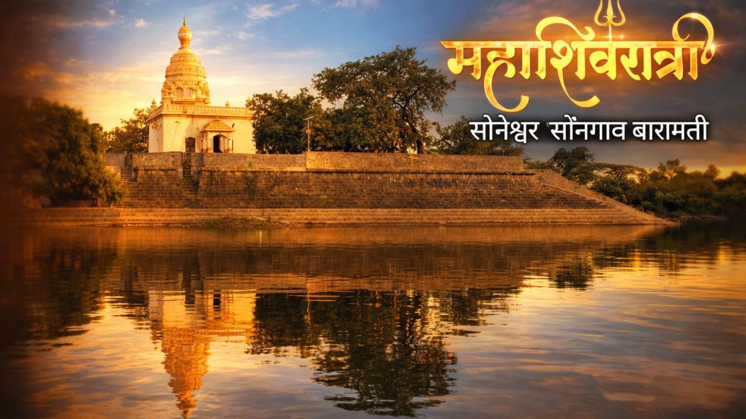 ⁣बारामती सोनेशवर मंदिर महाशिवरात्री 2026