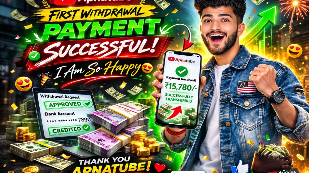 ⁣Apnatube se frist withdrawal successful