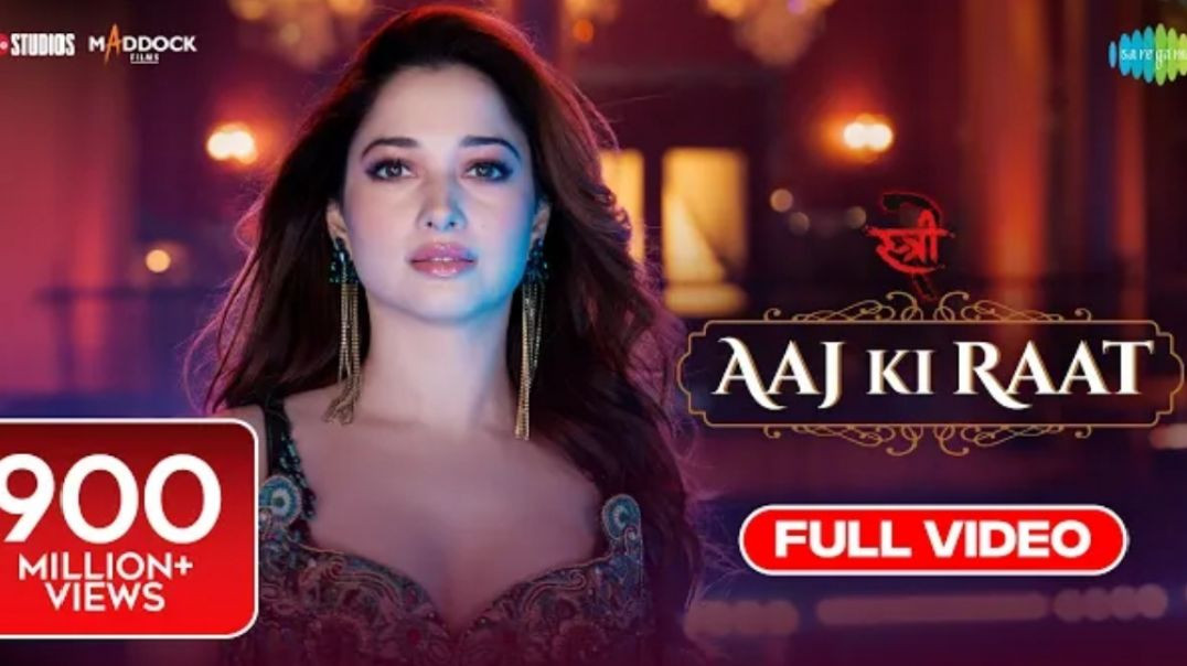 ⁣Aaj ki Raat|Stree_2|Tamannaah Bhatia, Rajkumar Rao,madhubanti|New song 2026