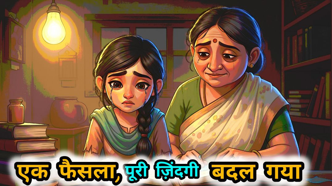 ⁣वह एक फैसला जिंदगी बदल गया/motivational story in Hindi