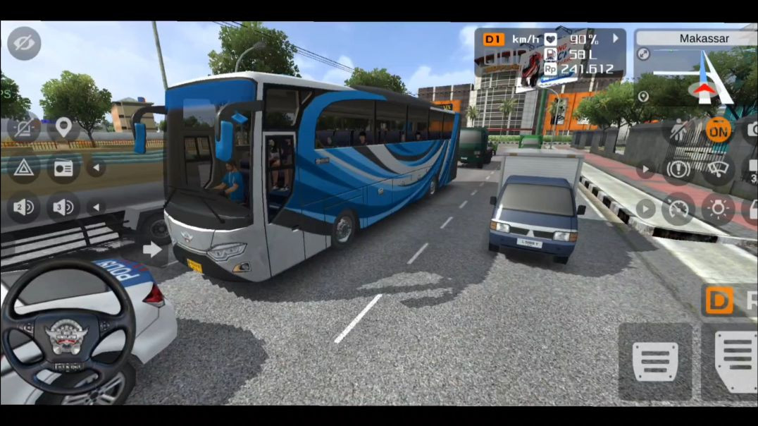 ⁣Bus Simulator Indonesia experience what it likes being bus driver in Indonesia Android