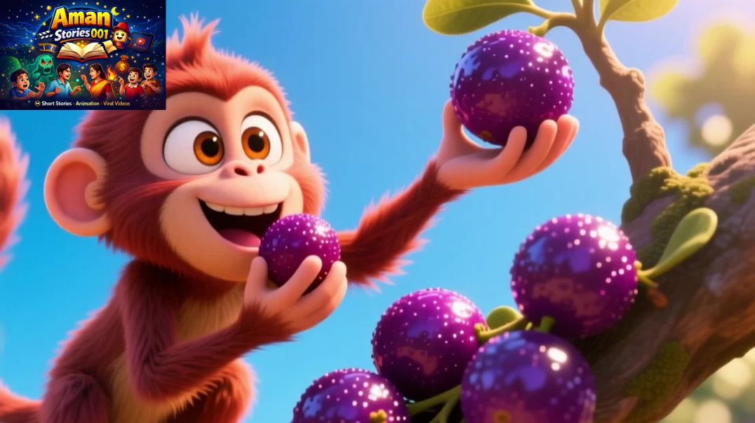 ⁣चालाक बंदर और लालची मगरमच्छ की कहानी | Moral Story in Hindi | Kahani