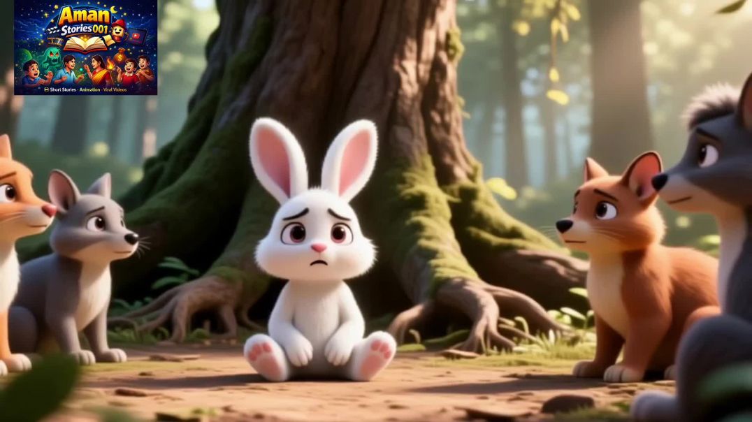 ⁣बुद्धिमान खरगोश और घमंडी शेर 🦁 | Panchatantra Moral Story in Hindi | Hindi Kahani for Kids