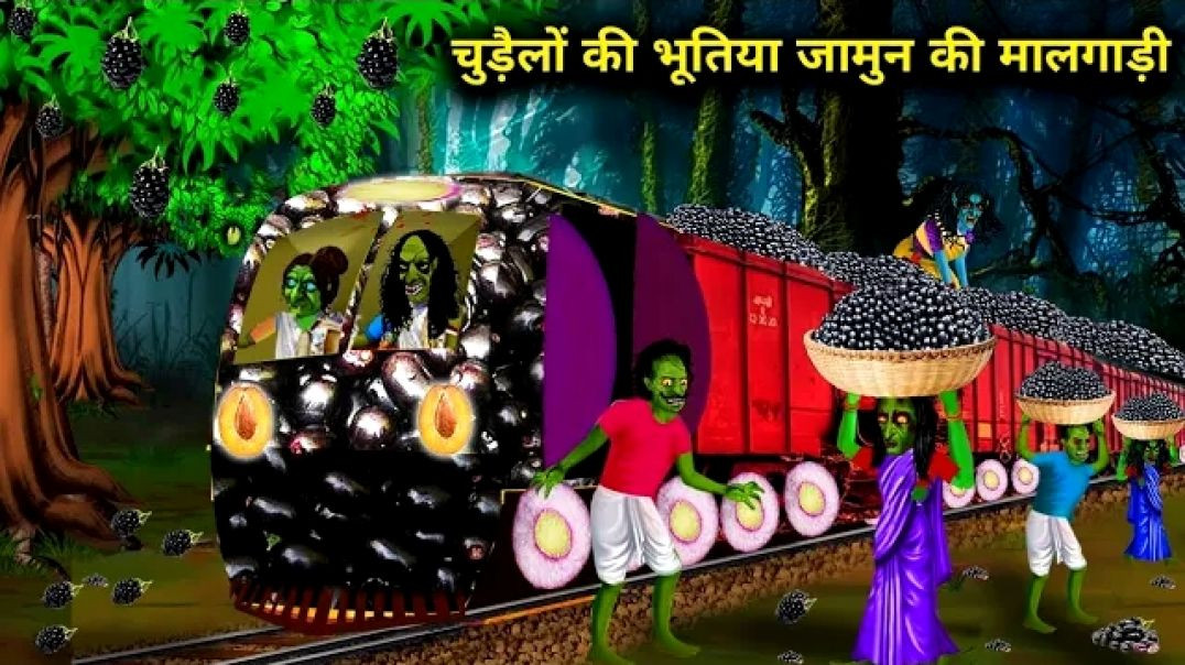 ⁣चुड़ैलों की भूतिया जामुन की मालगाड़ी