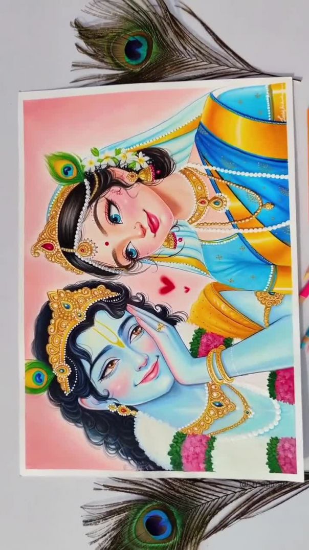 पी की नजरिया ✨👀💕(Size -A3)