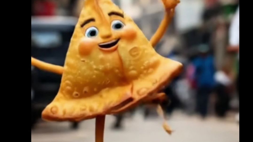 ⁣Samosa kya dance kar raha hun