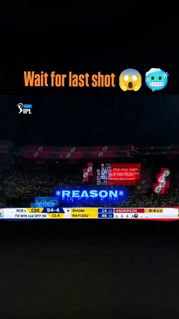 Thala vs RCB bowlers 💛🔥 ( Comments karo 👇🏻)RCB bowlers be like- bas karo Mahi bhi 😭Follow f