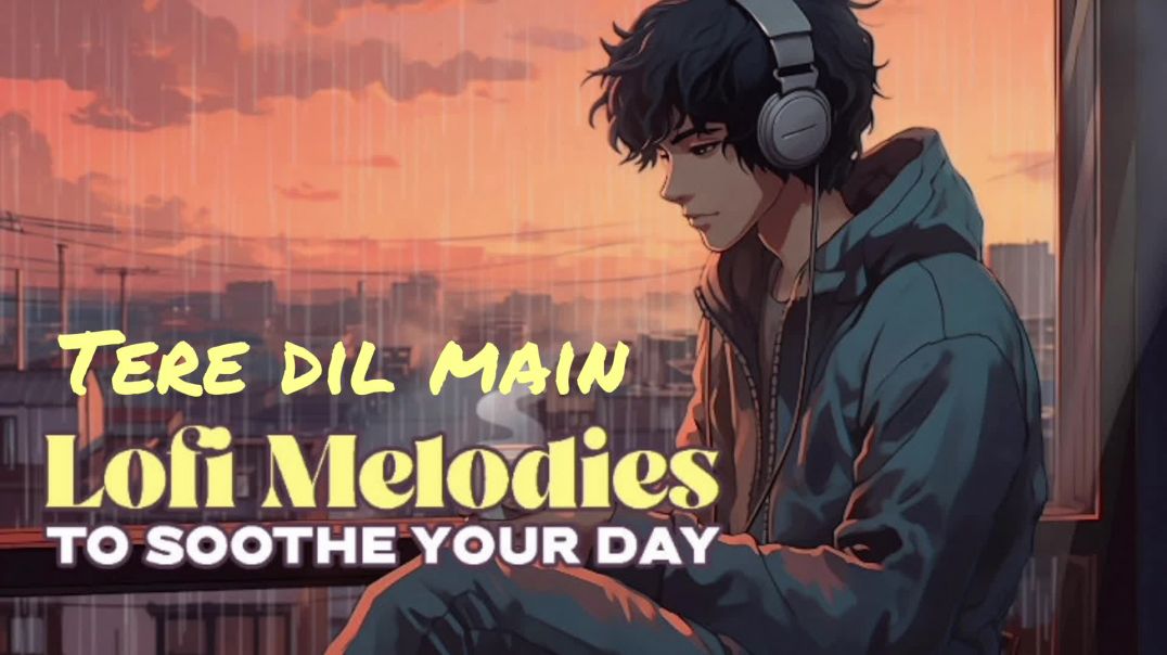 ⁣Tere dil mein lofi song...!