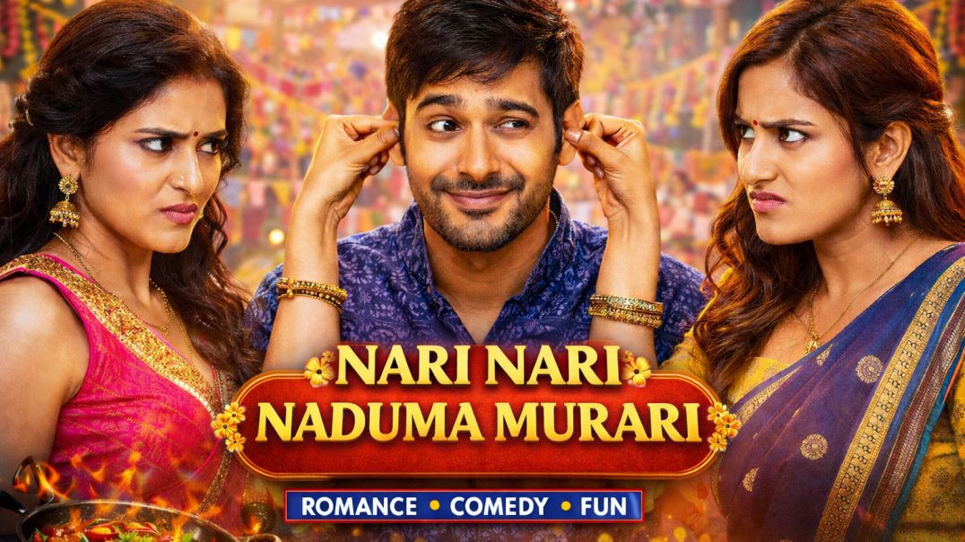 ⁣Nari Nari Nadum Murari South hindi dub Moive HD