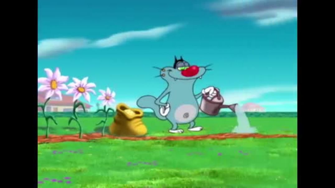 ⁣हिंदी Oggy and the Cockroaches - THE GARDEN OF HONORS (S01E64) | Hindi Cartoons for Kids 🌸🐱