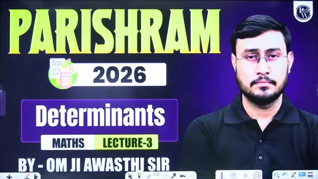 ⁣Determinants  MATHS  LECTURE-3  BY-