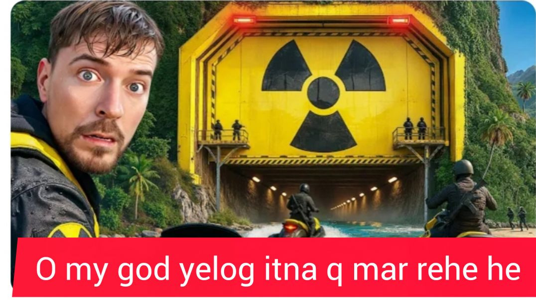 ⁣मिस्टर बिस्ट ओ भाई साहब जी 1 vs 1,000,000,000 Nuclear Bunker! - MrBeast #mrbeas #viral #tranding #[237