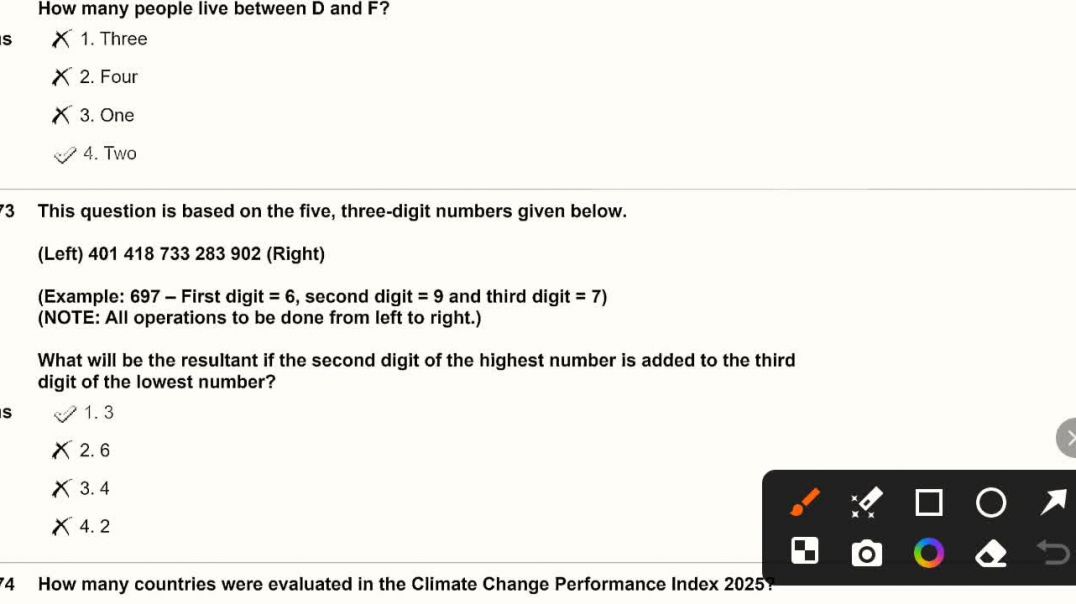 ⁣2025 rrb ntpc shift 1 part 7 previous year question papers