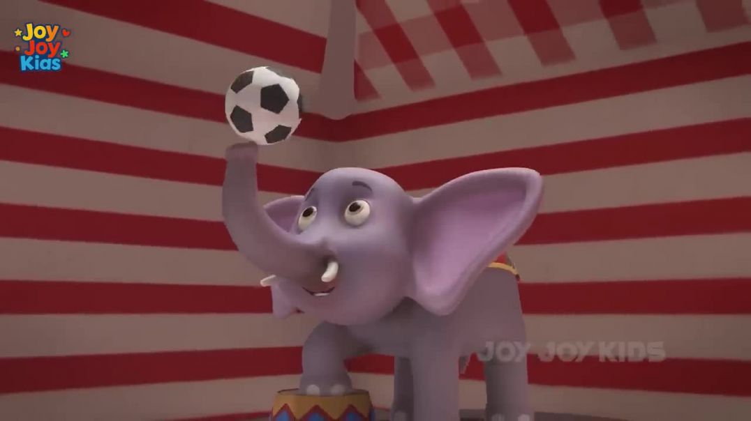 ⁣Hathi Raja Kahan Chale Nursery Rhyme _ हाथी राजा कहाँ चले _