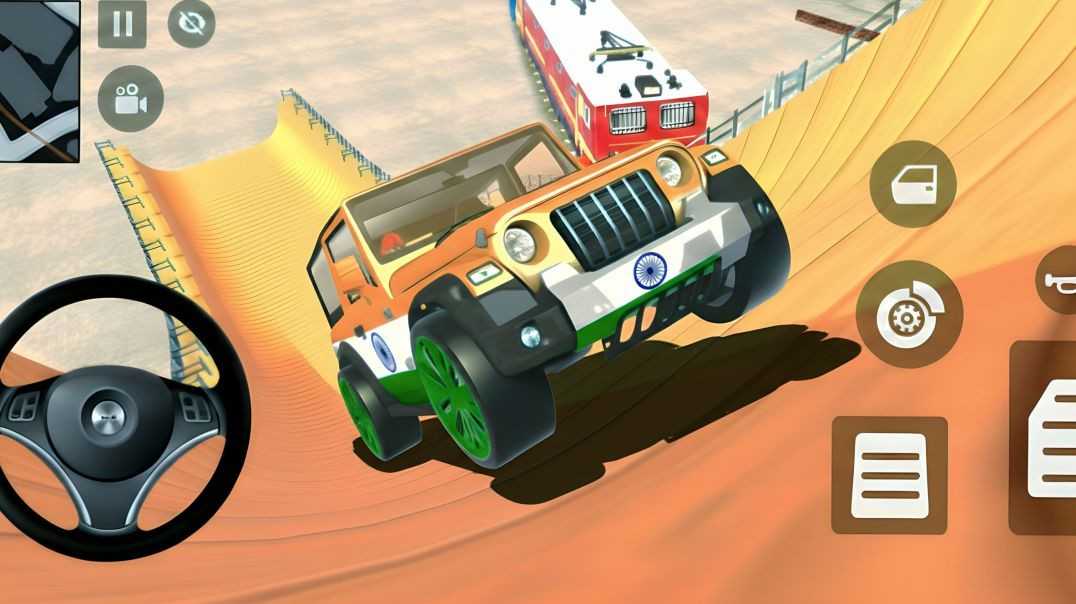 ⁣Gega Ramp Challenge in Indian Theft Auto Simulator 💥🤩