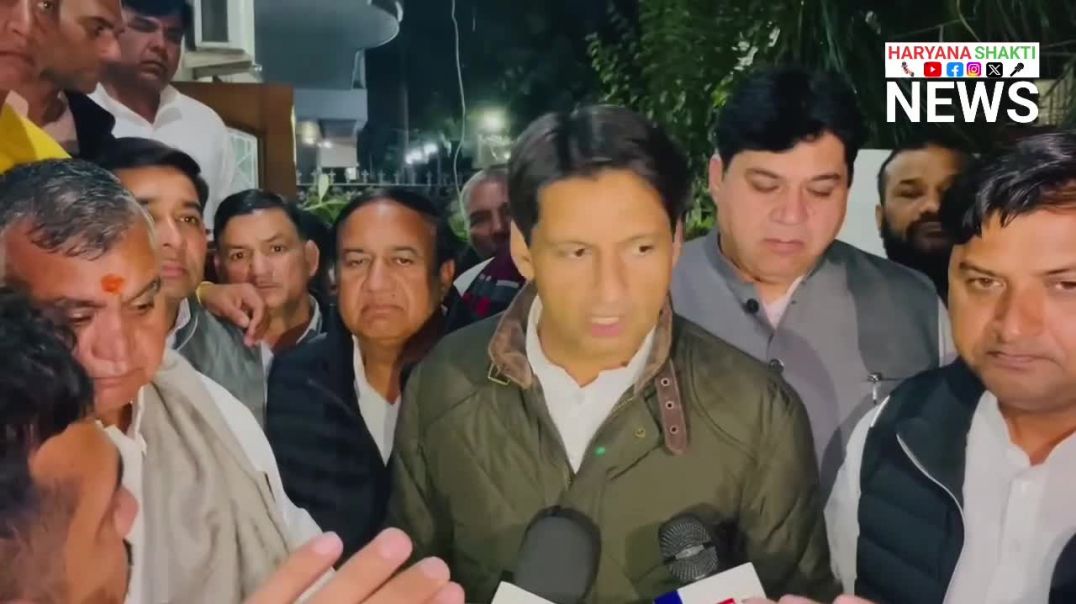 Deepender Singh Hooda के तीखे तेवर:बुढ़ापा पेंशन काटने पर बड़े आंदोलन की चेतावनी, टैरिफ मुद्दे पर भी