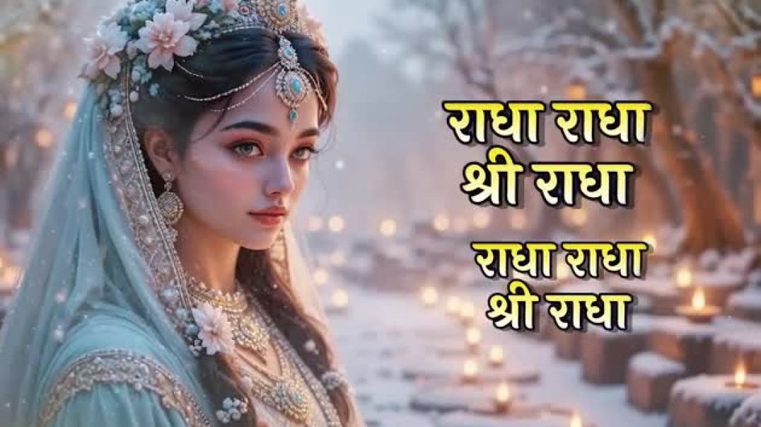 ⁣Radha_Radha_Naam_Sumiran___radhe_radhe_naam_jap___राधा_राधा_नाम_सुमिरन___radha_jap_🌷(360p)