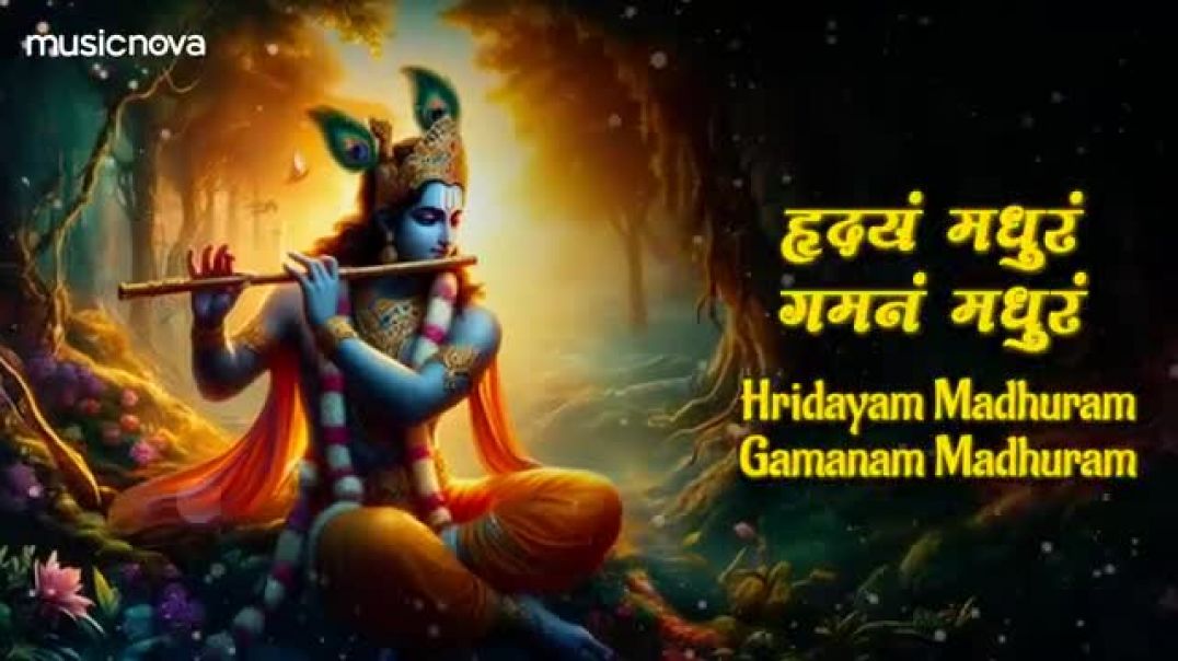 ⁣Adharam Madhuram Lofi - Krishna Bhajan _ Bhakti Song _ Bhajan Song _ Madhurashtakam