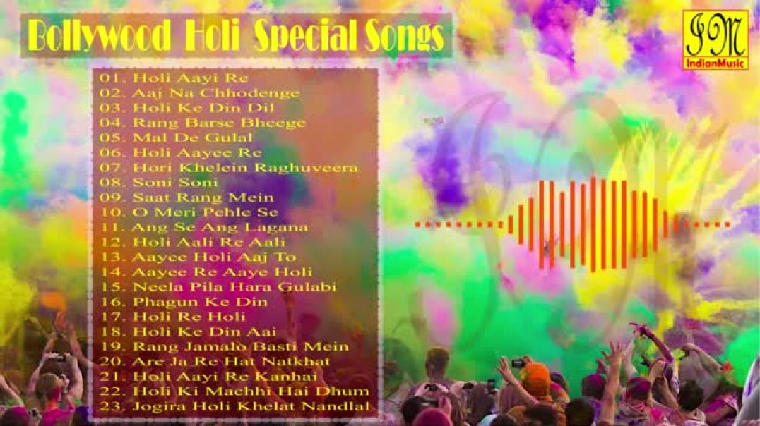 ⁣bollywood holi special songs nonstop _ old holi song _ सदाबहार गाने _ होली के गाने(360P)