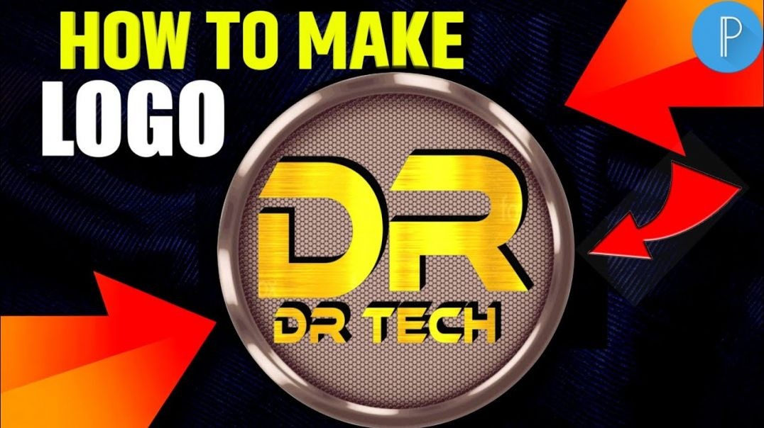 ⁣DR Logo kaise banaye ! Apne Naam Ka Logo Kaise Banaen ! Logo Maker Se Logo Laise Banay