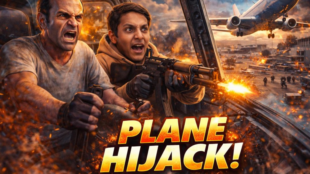 ⁣Plane Hijack Mission! 😱 GTA 5 Hindi Gameplay