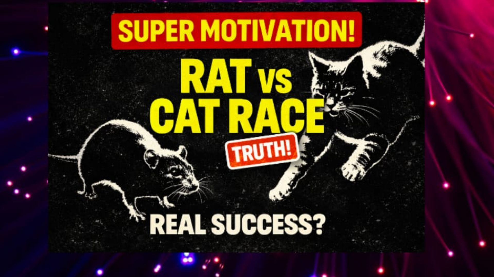 ⁣Rat Race vs Cat Race – असली सफलता क्या है?