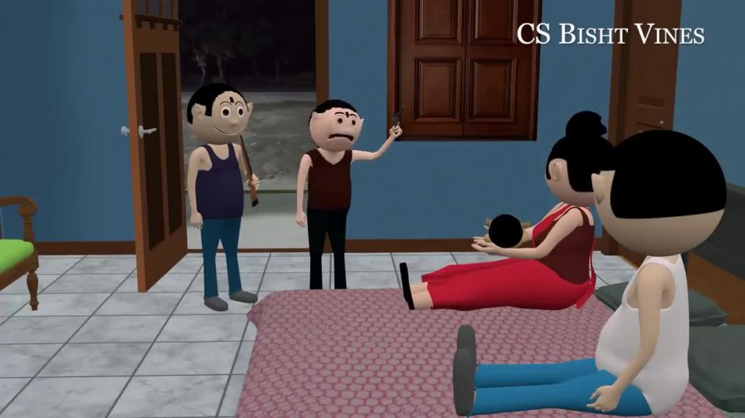 ⁣पागल बेटा Part 12 😂 | देसी फैमिली कॉमेडी | Deep CS Bisht Vines