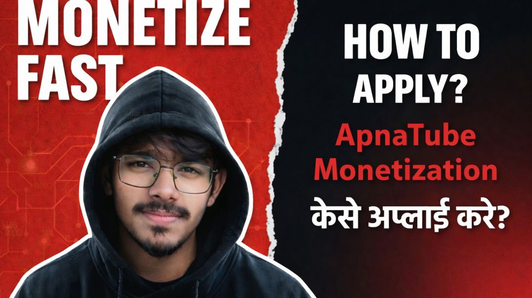 ⁣ApnaTube Monetization Apply Kaise Kare 2026 | Full Step By Step Guide #techzone #apnatube