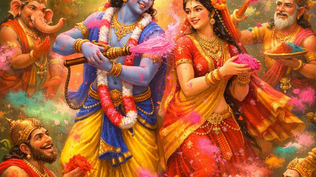 ⁣ब्रज होली गीत🌈 राधा कृष्ण होली भजन🌈 बरसाने की होली भजन🌈 नेक आगे आ श्याम तोपे रंग डालो 🌈🌈