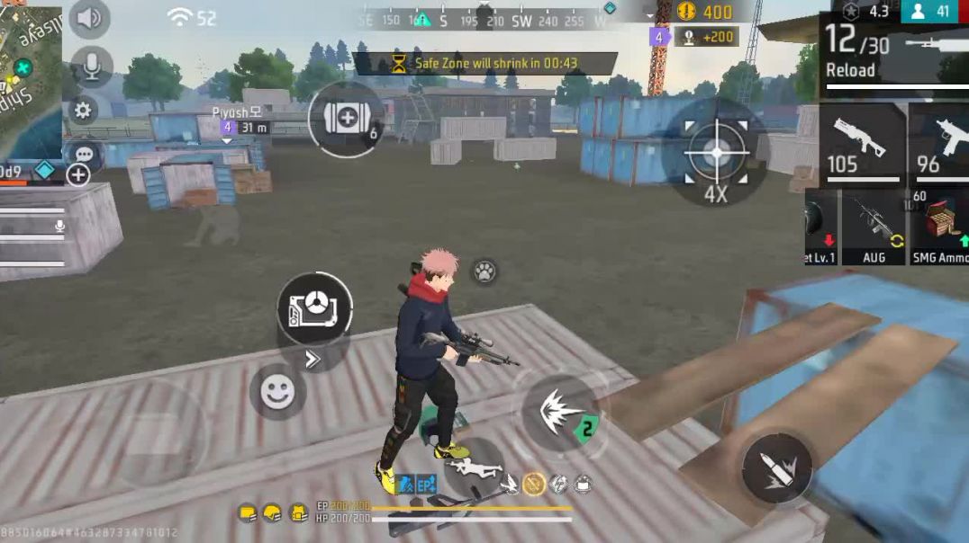 ⁣Free fire gameplay part 9 😲😲😲😲 #gaming #viral