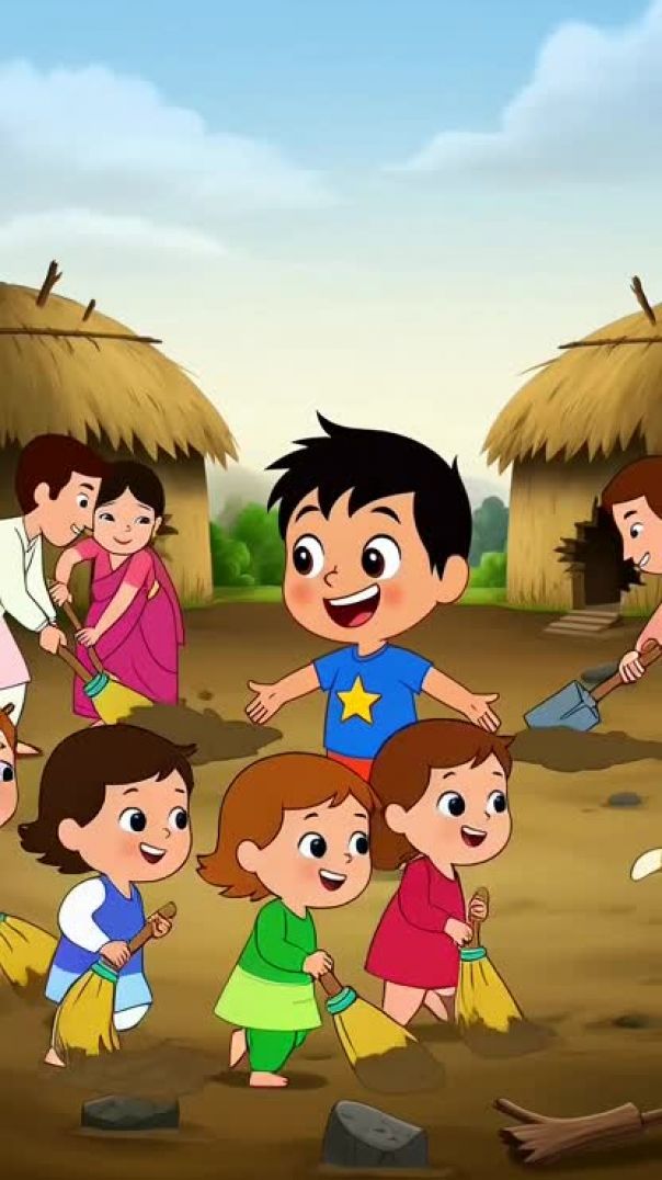 Gaw Mey Pani ka Pur Agaya