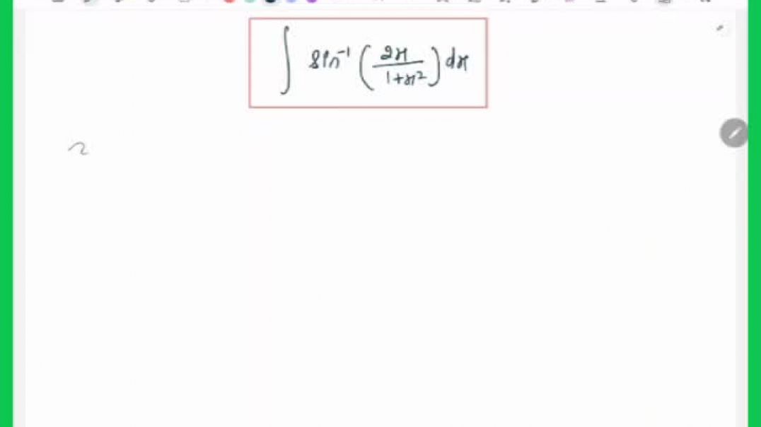⁣Integration questions practice