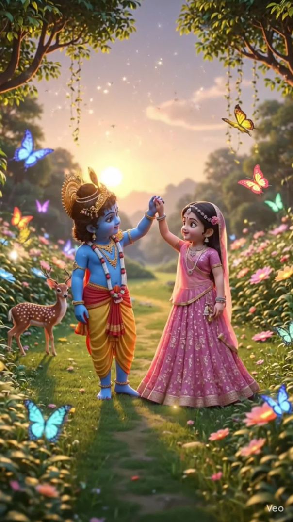 Radhe krisna holi