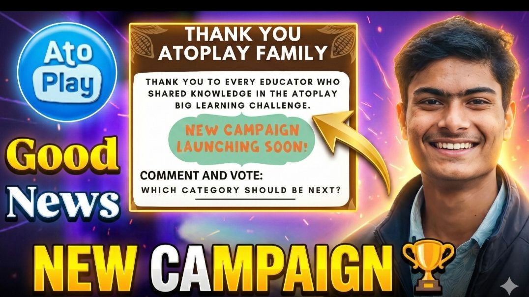 ⁣Atoplay New Campaign 🏆 Starting soon 🎉🤩