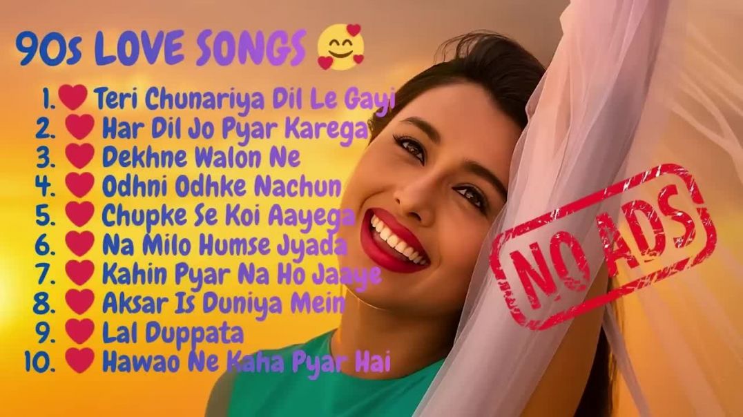 ⁣90’S Old Hindi Songs🥰 90s Love Song💘 Udit Narayan, Alka Yagnik, Kumar Sanu, Sonu Nigam_720p