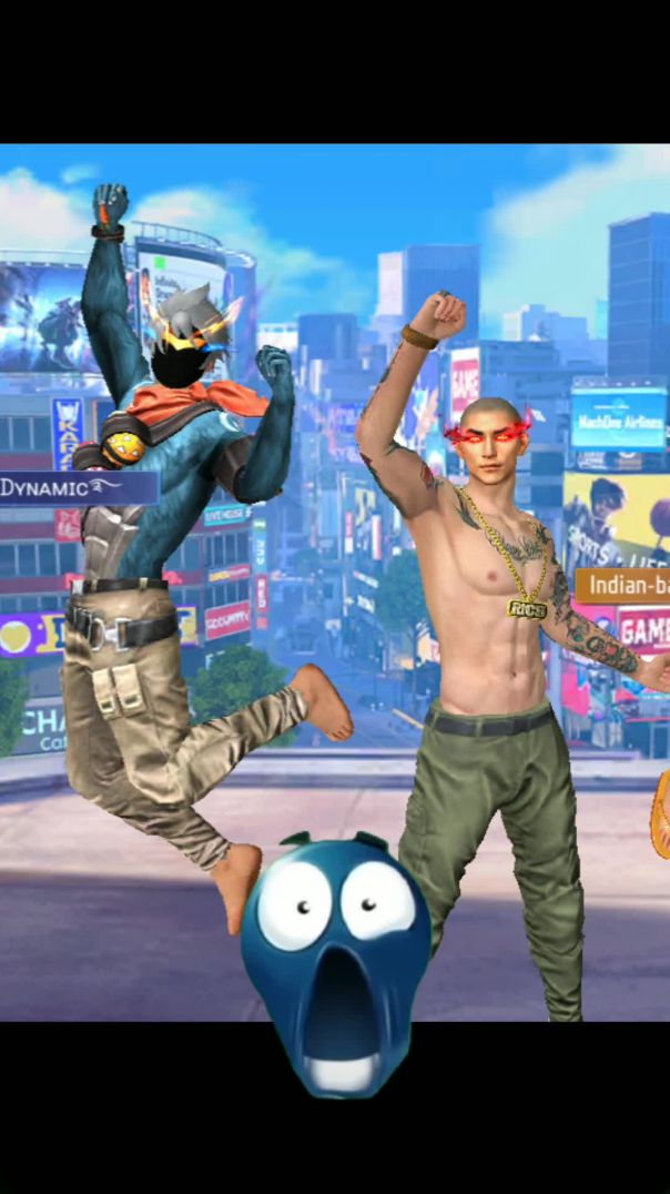 Me and My game dynamic duo short video #freefire