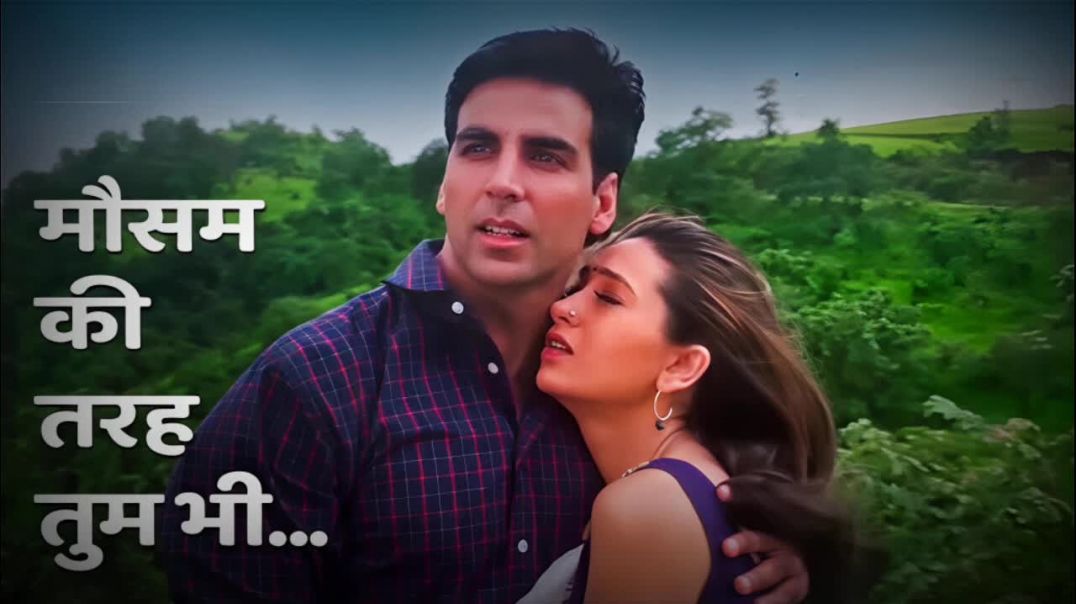 ⁣Mausam Ki Tarah Tum Bhi Badal _Jaanwar Songs _Akshay Kumar _Karisma Kapoor _Alka Yagnik