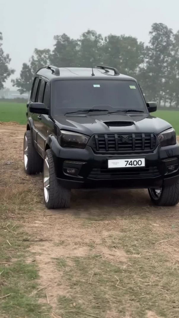 Black scorpio modification 🖤🖤